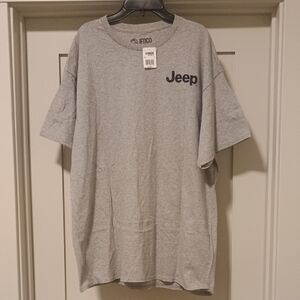 Jeep Classic Gray Short Sleeve Graphic Tee